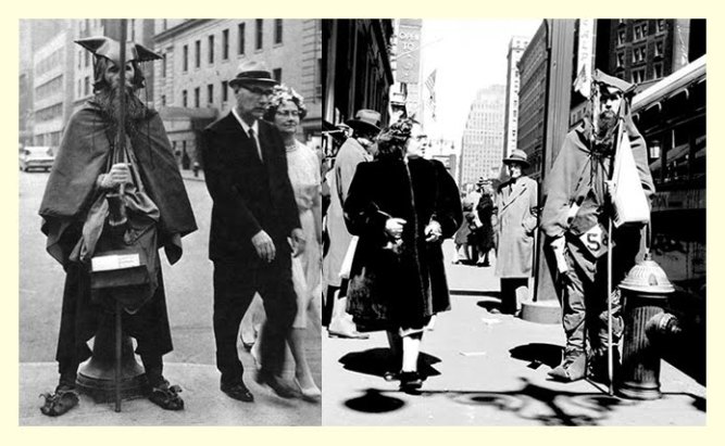 Moondog among the people